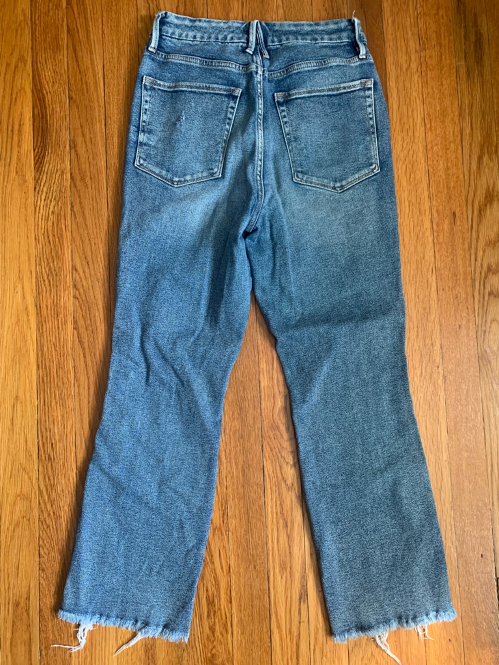 Good American Distressed Good Curve jeans size 10/30 EUC - Picture 6 of 9
